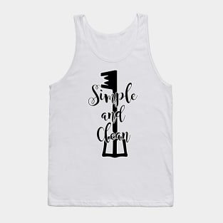 Simple and Clean Tank Top